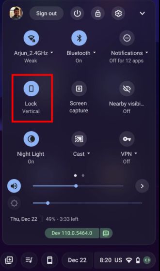 Chromebookలో స్క్రీన్ని తిప్పడానికి 3 మార్గాలు